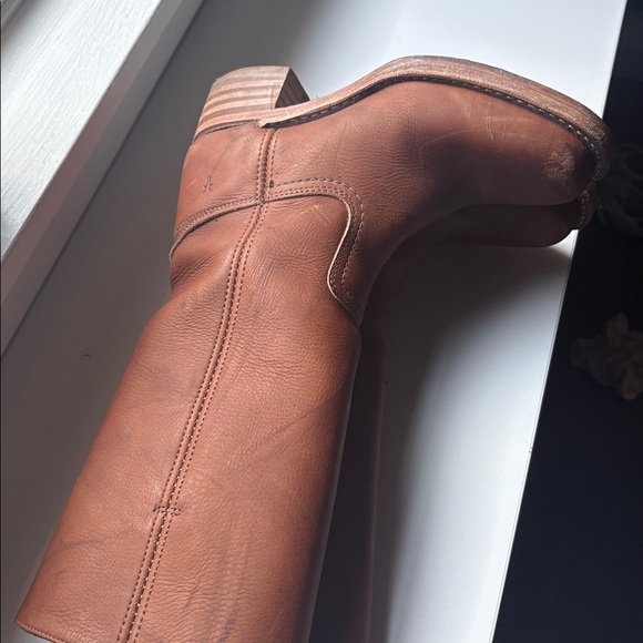 Frye Campus Knee High Boot 14L Saddle Montana - Picture 9 of 10